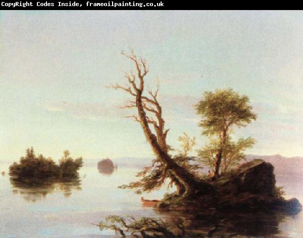Thomas Cole american lake scene